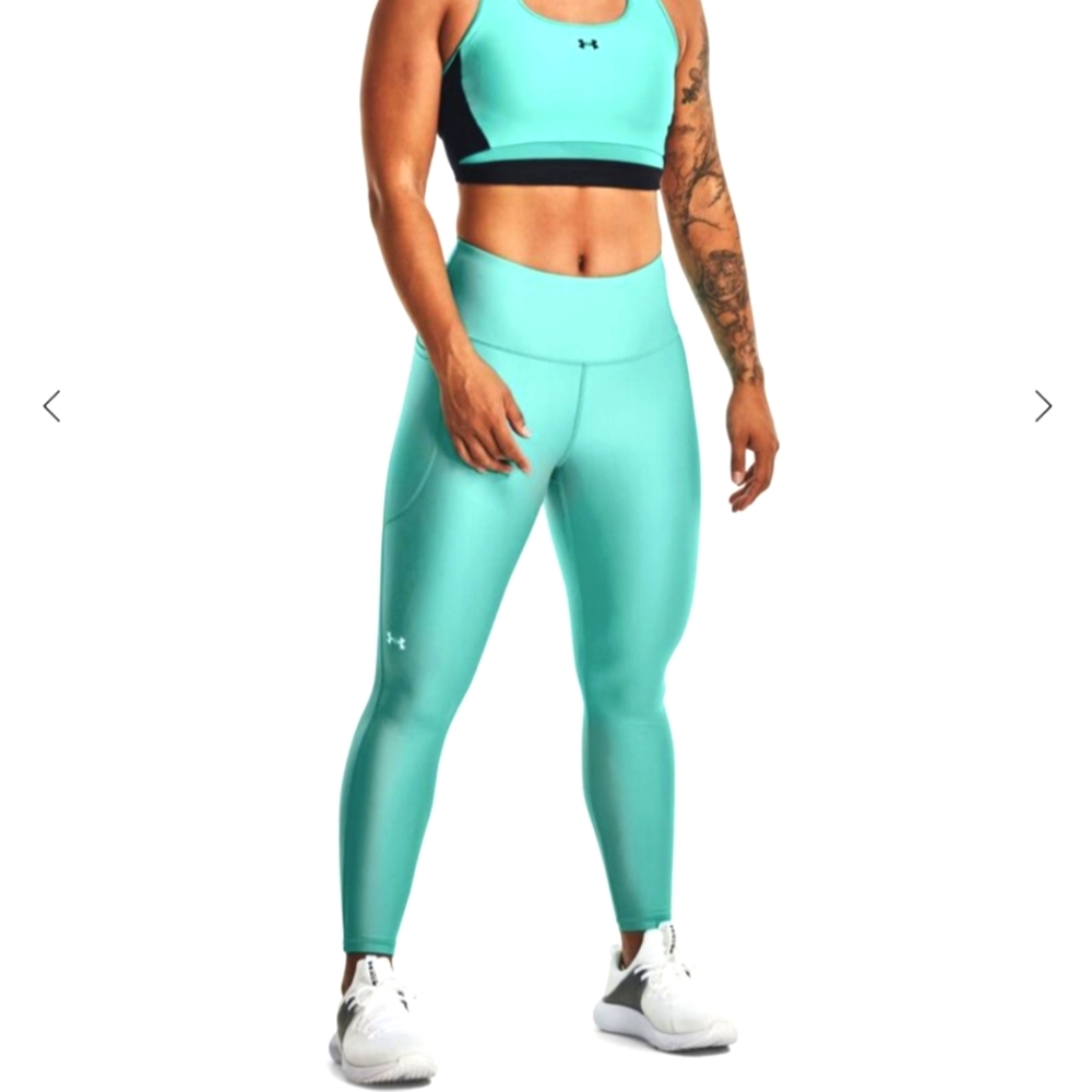 Women's HeatGear® No-Slip Waistband Ankle Leggings size XS Tall   *NWT*